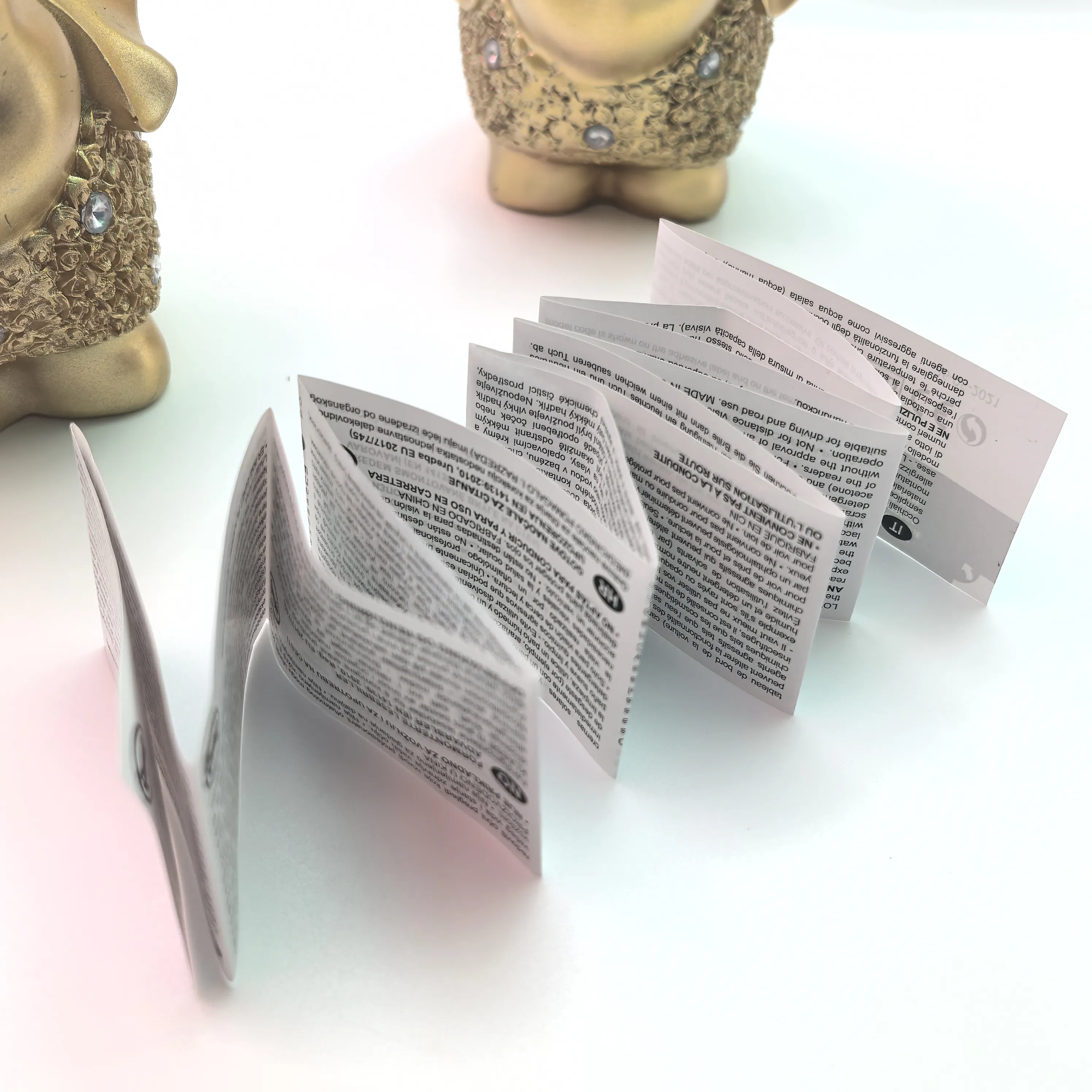 Como entender as etiquetas dos livretos?