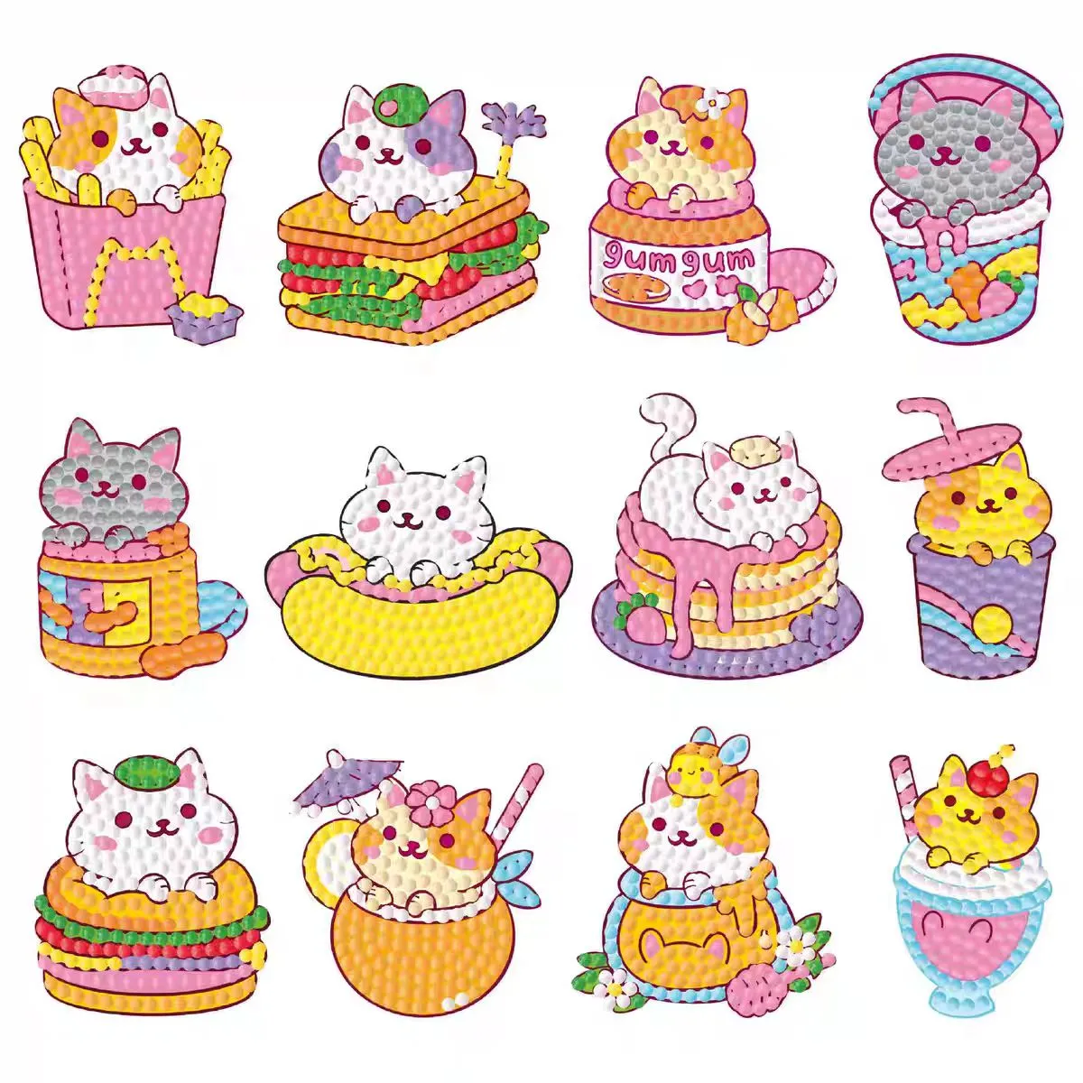 Você conhece os adesivos de diamante DIY?