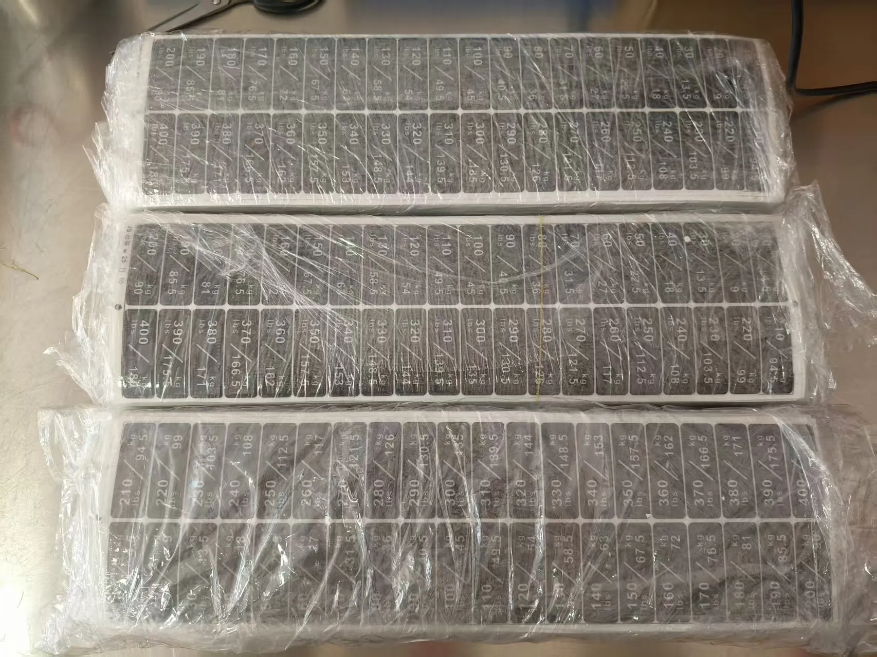 Adesivo plástico para equipamentos de ginástica JOJO Pack