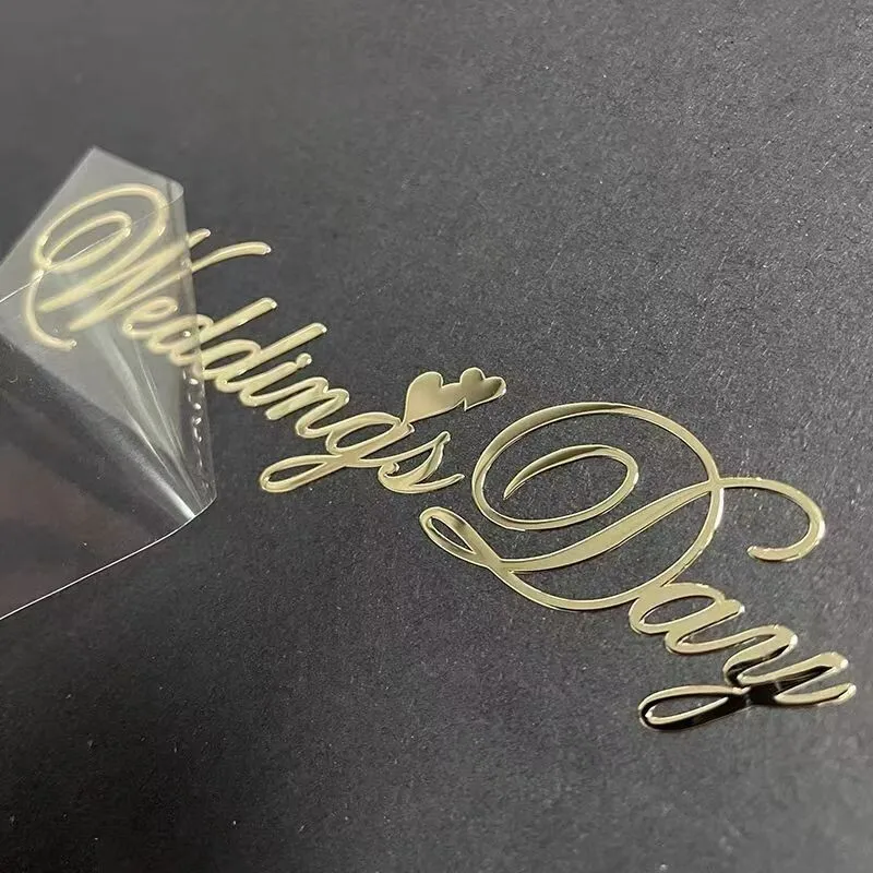 A diferença entre adesivos de transferência UV e de metal