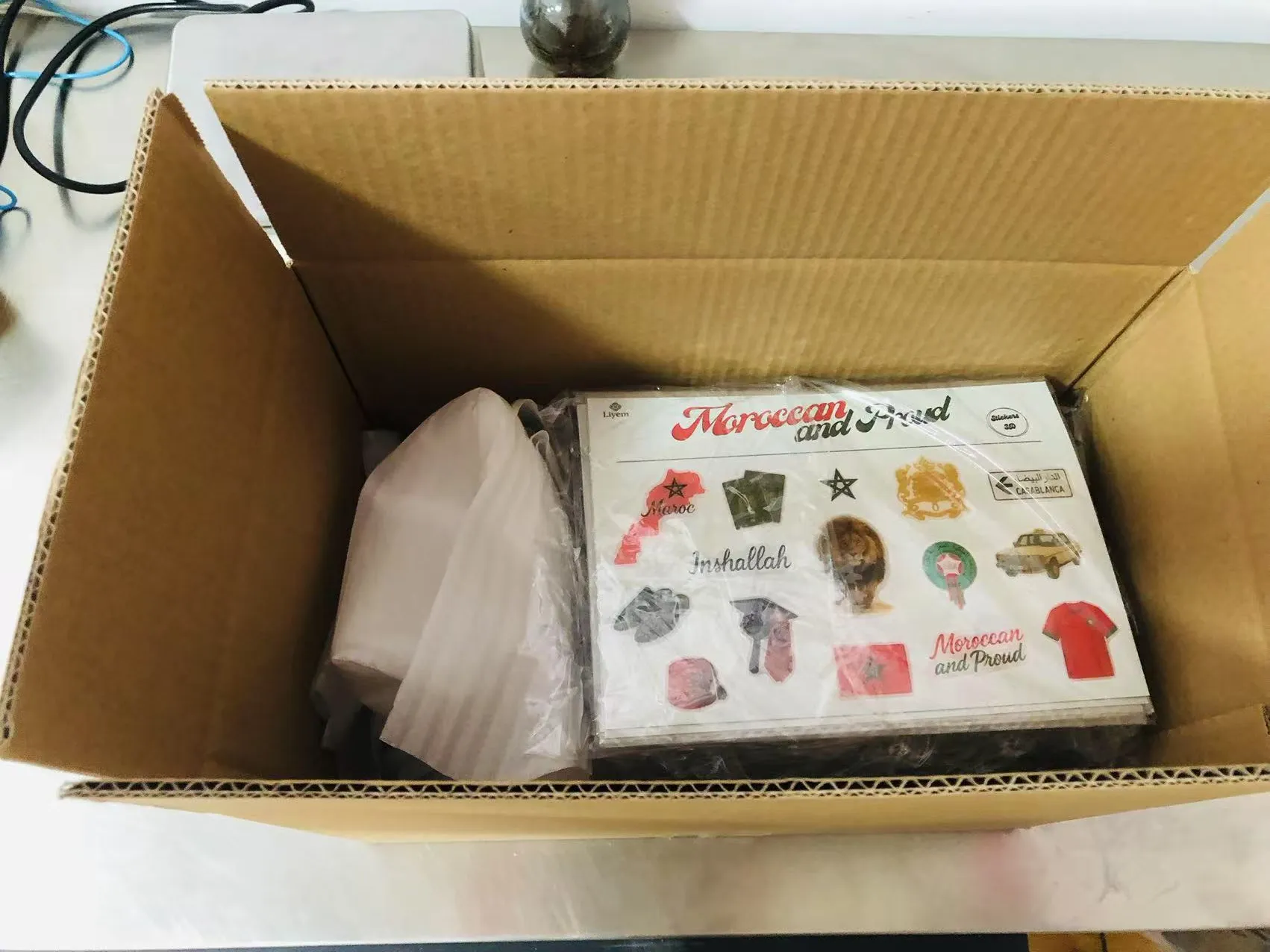 O cliente solicitou novamente os rótulos de resina epóxi JOJO Pack