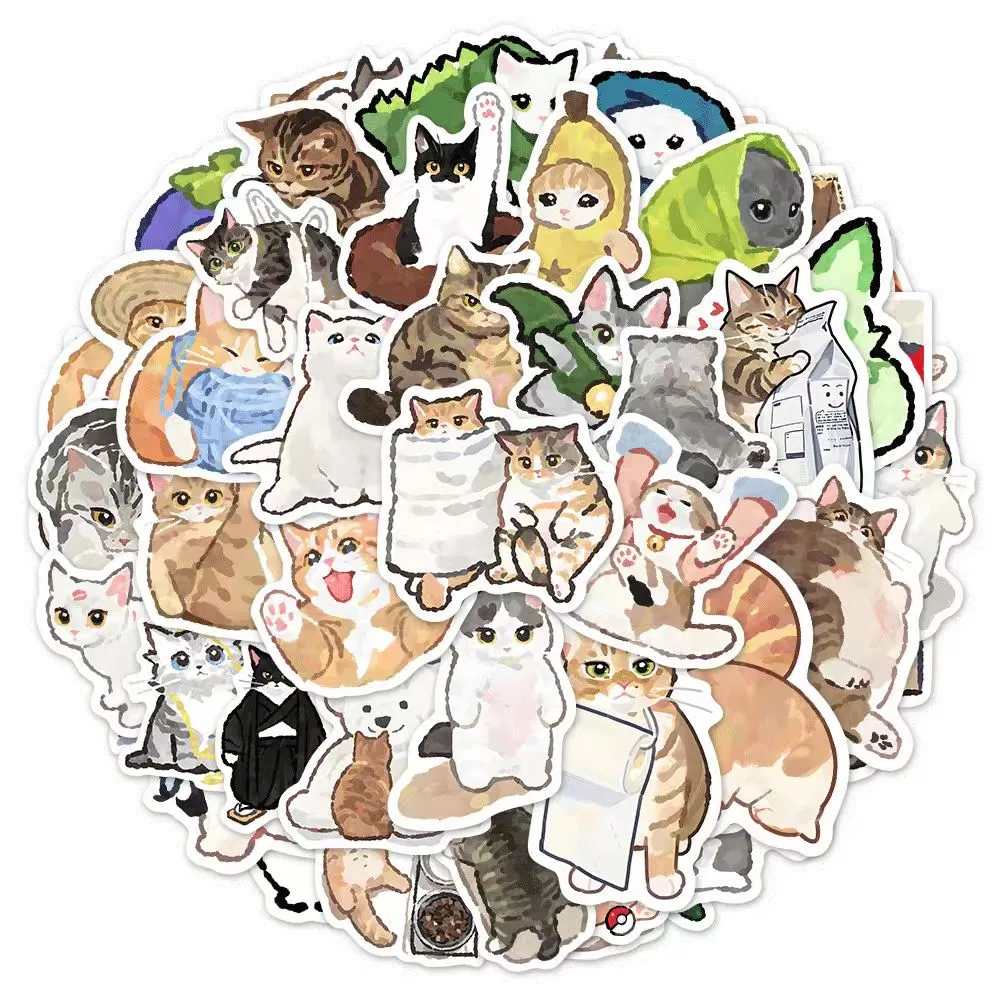 Adesivos de animais de desenho animado
