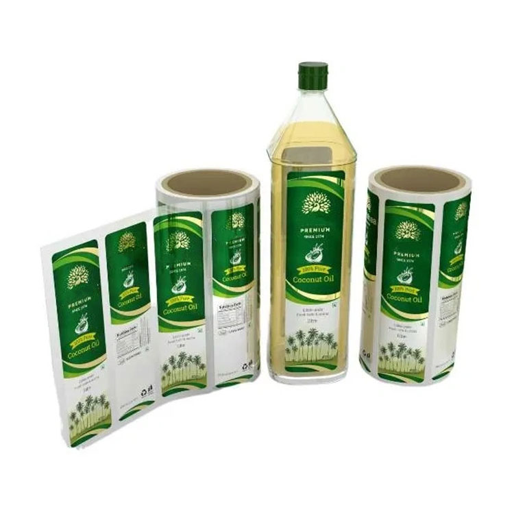 Etiquetas de óleo de cozinha