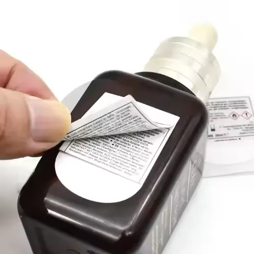 Etiquetas multicamadas cosméticas