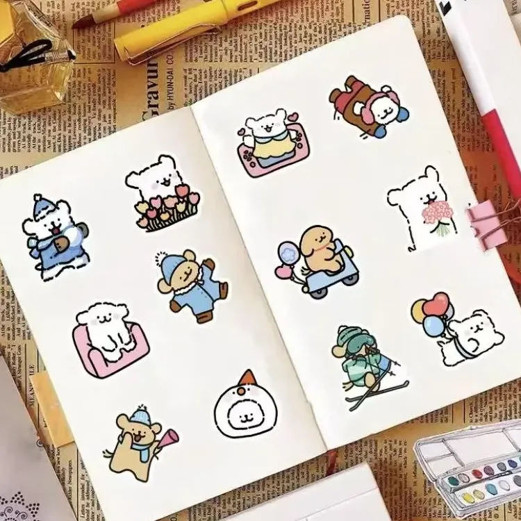 Adesivos de cachorro maltês