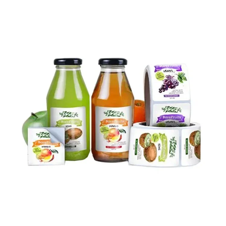 Adesivos de frutas perfumadas